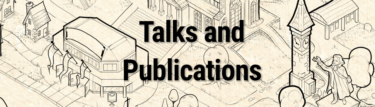 Talks and Publications banner